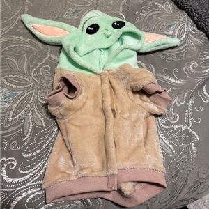 Dog Yoda Fleece Costume